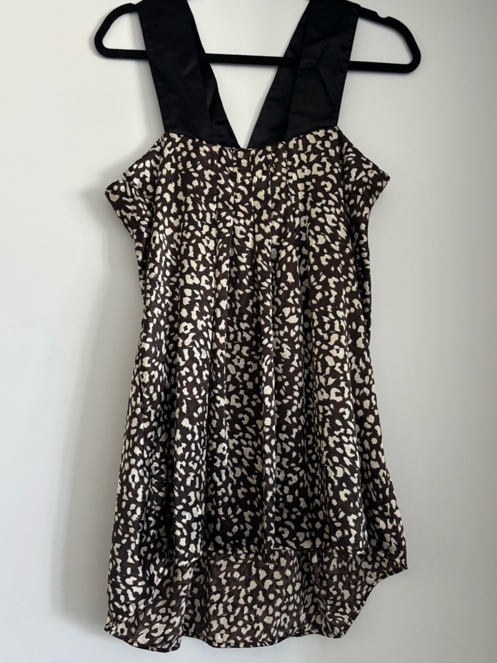 Y2K Animal Print A-Line Dress